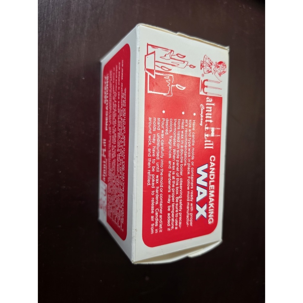 Vintage Rare Walnut Hill Waxes‎ General Purpose and Industrial Wax 16 oz 1 Pound